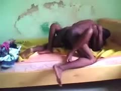 Nailing my African long legged honey onmy home movie 